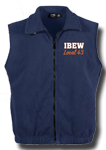 Navy Blue Fleece Vest