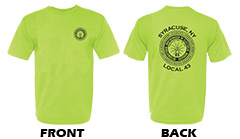 HIGH VIZ GREEN Bug front and back