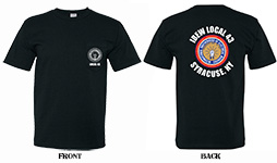 Black Short Sleeve Tee - w/Pocket Bug