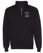 Black 1/4 Zippered Pullover